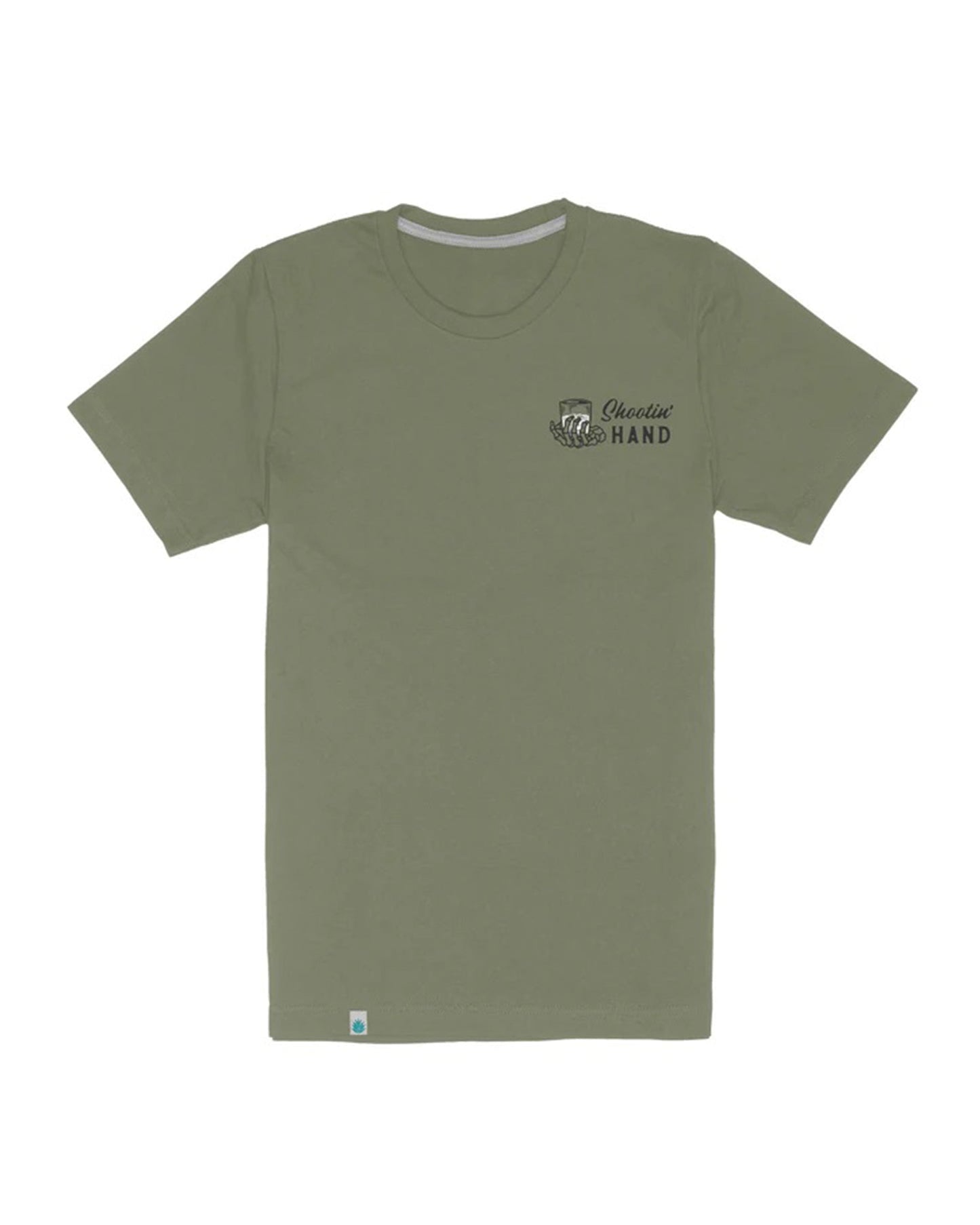 Shootin' Hand T-Shirt - Sage