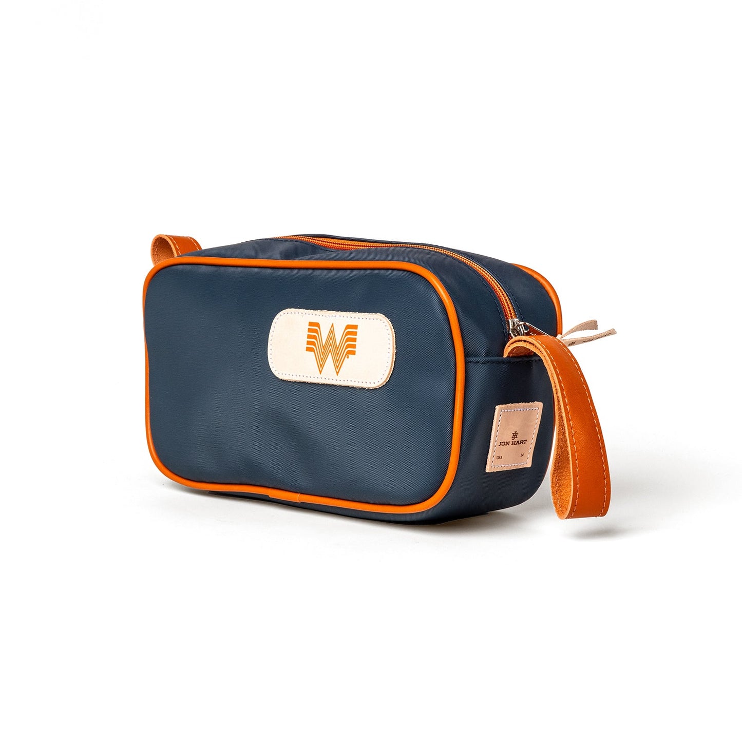 Jon Hart Navy/Orange Shave Kit