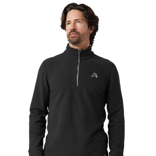 AllTrails × Stio Men's Turpin Fleece Half Zip - Abyss