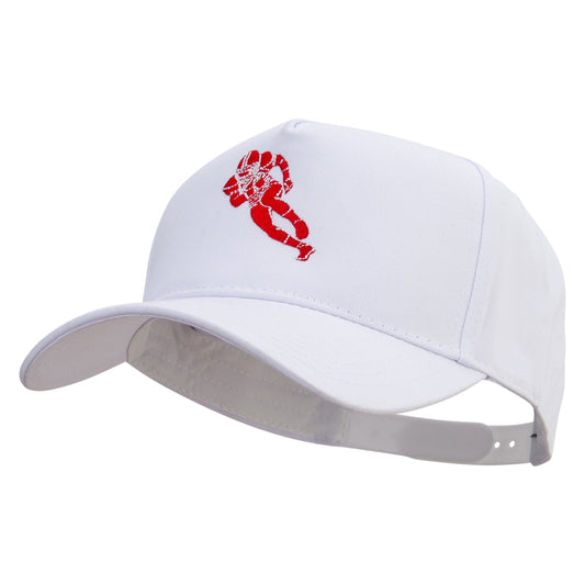 American Football Running Five Panels Pro Style Trucker Mesh Cap