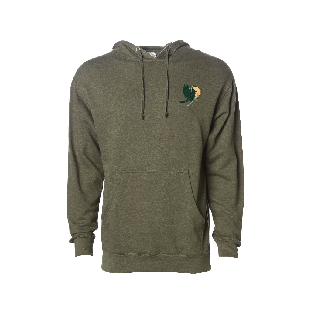 Mountain Jay Hoodie - Heather Moss