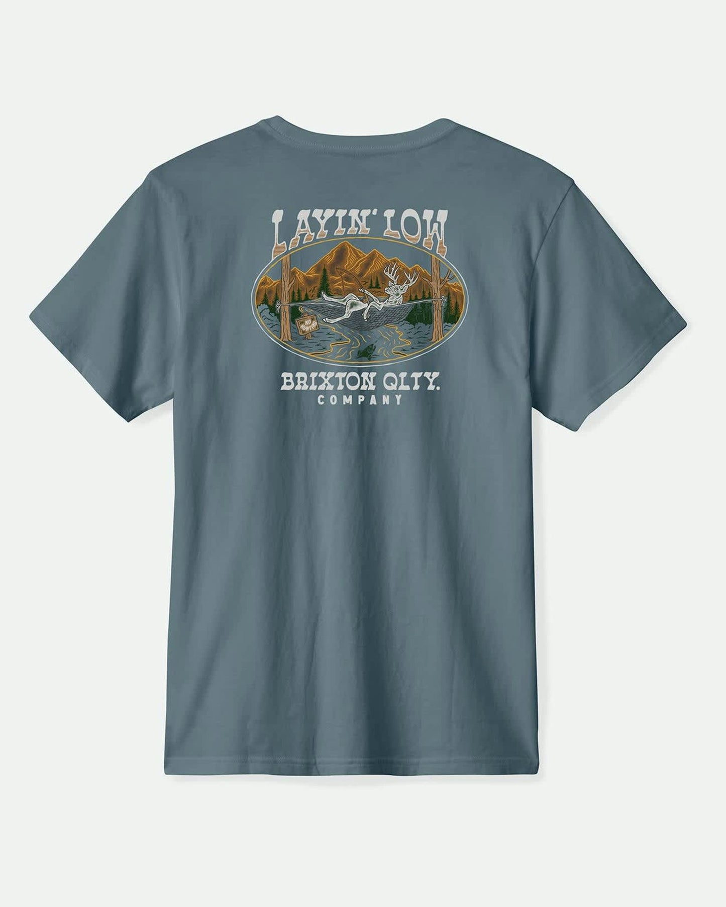Layin' Low S/S Standard T-Shirt - Basalt
