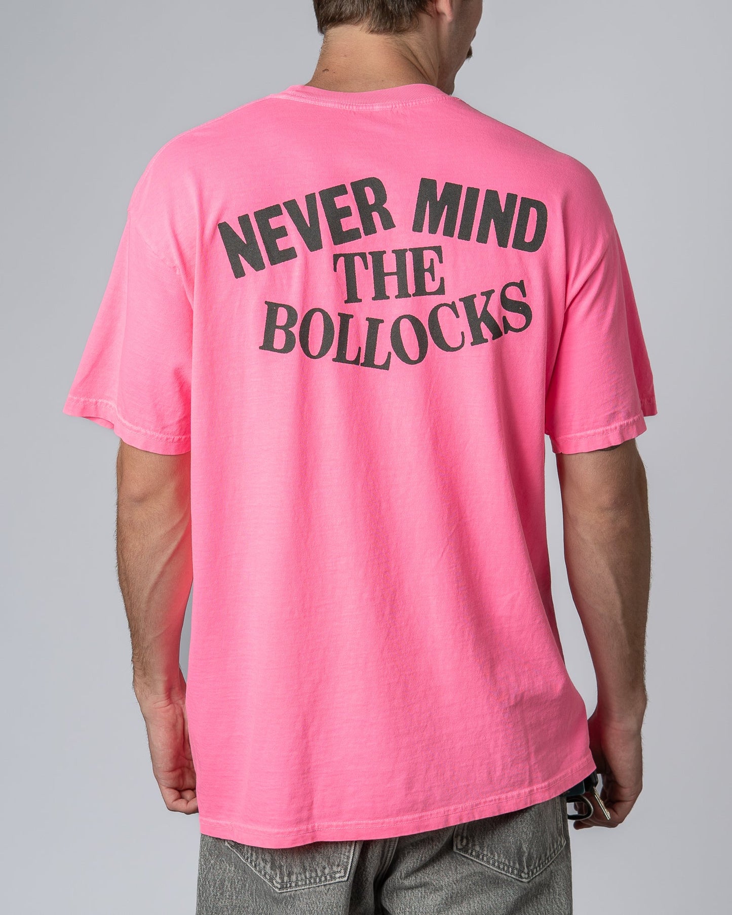 Sex Pistols Nevermind Bollocks Heavyweight S/S Tee - Neon Pink