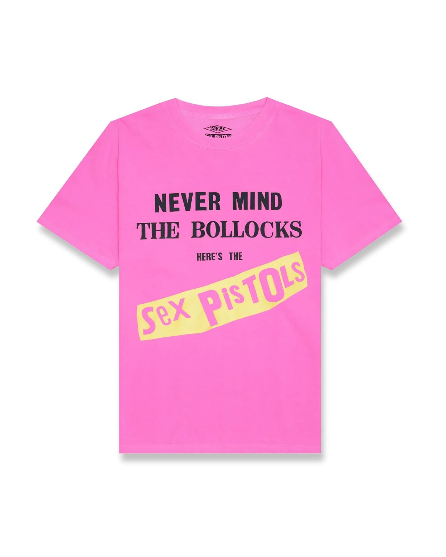 Sex Pistols Nevermind Bollocks Heavyweight S/S Tee - Neon Pink