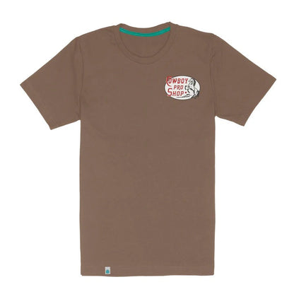 Cowboy Pro Shop S/S T-Shirt - Light Brown