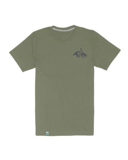 Shootin' Hand S/S T-Shirt - ¡Salud! Edition - Sage