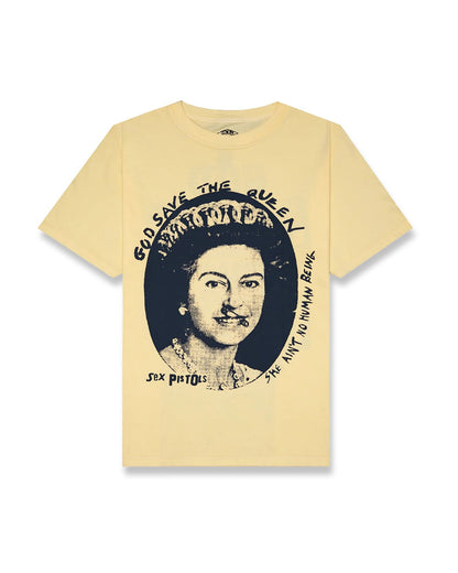 Sex Pistols God Save The Queen Heavyweight S/S Tee - Butter