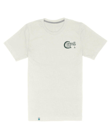 Cowboy Country Club S/S T-Shirt - Vintage White