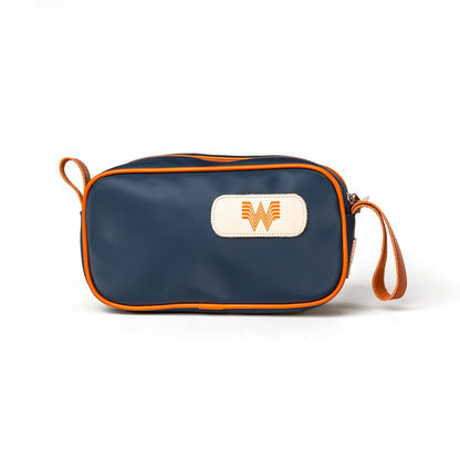 Jon Hart Navy/Orange Shave Kit