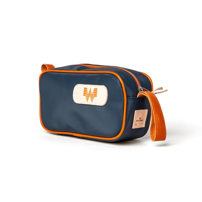 Jon Hart Navy/Orange Shave Kit