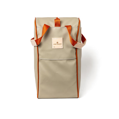 Jon Hart Tan/Orange Boot Bag