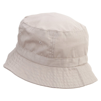 Happy Whale Embroidered Pigment Dyed Bucket Hat
