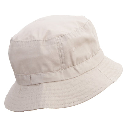 Happy Whale Embroidered Pigment Dyed Bucket Hat