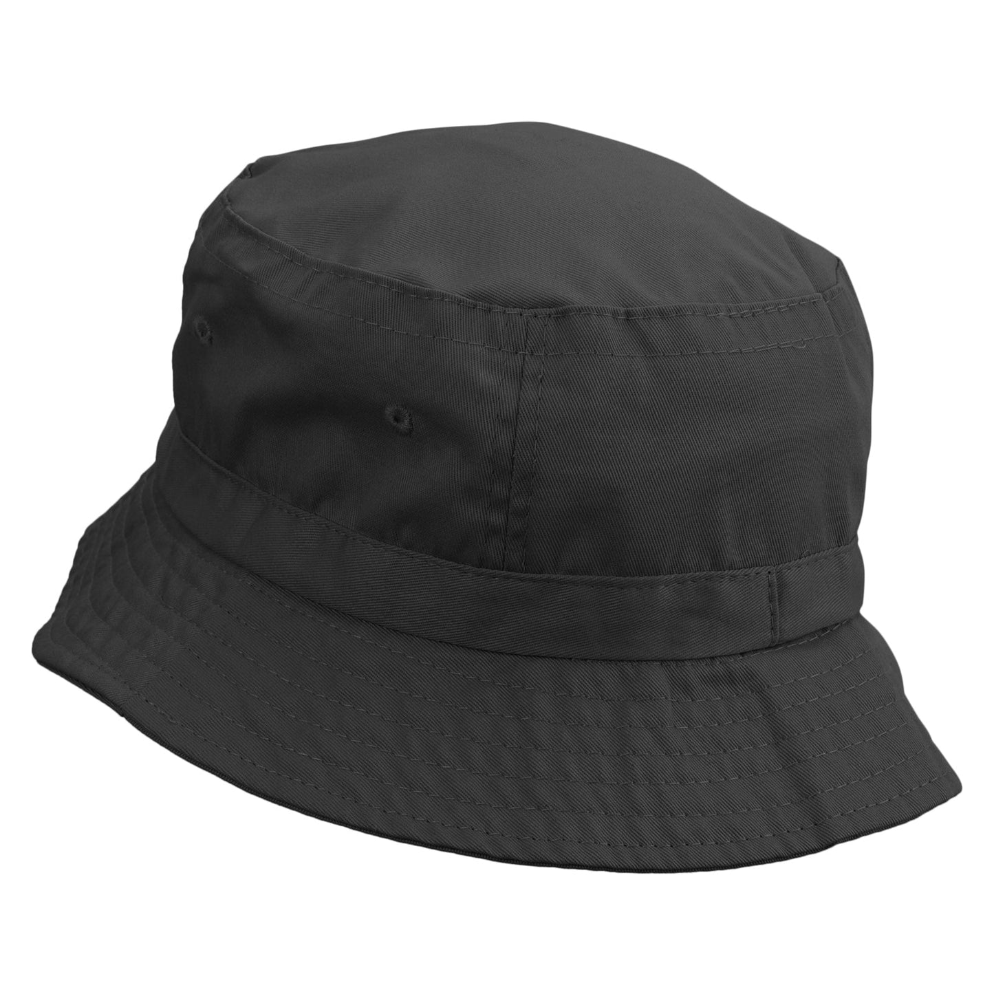Happy Whale Embroidered Pigment Dyed Bucket Hat