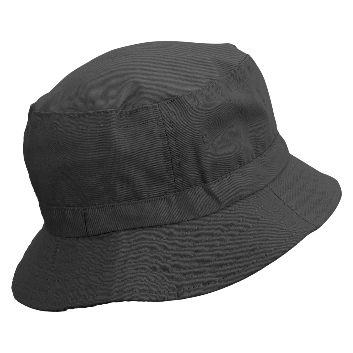 Happy Whale Embroidered Pigment Dyed Bucket Hat