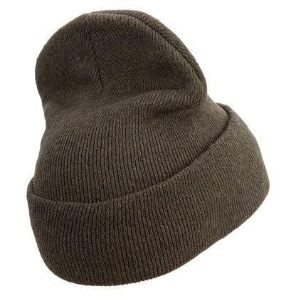 Made in USA Wild Fish Illustration Stretch ECO Cotton Long Beanie