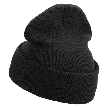 Made in USA Wild Fish Illustration Stretch ECO Cotton Long Beanie