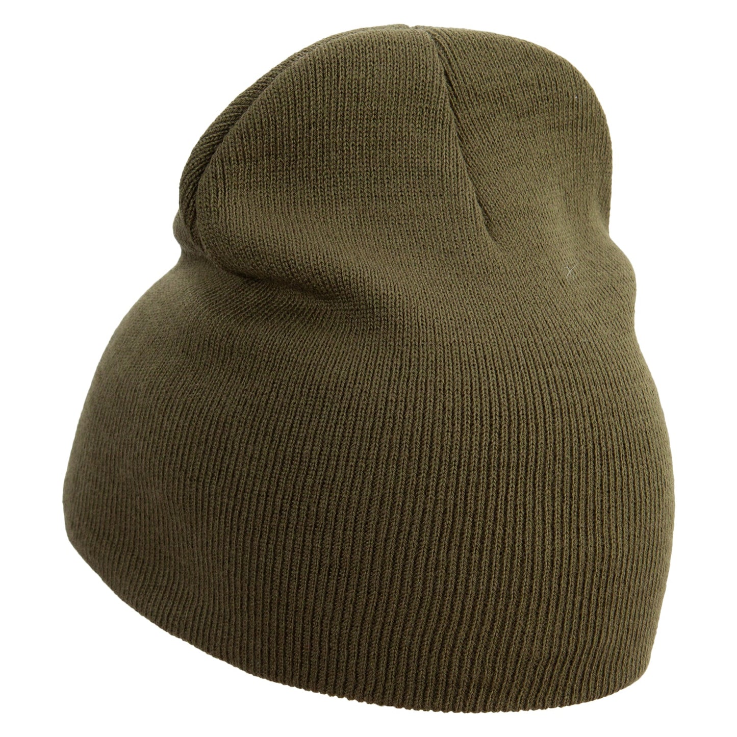 Jacksonville Logo Embroidered 8 inch Acrylic Short Beanie