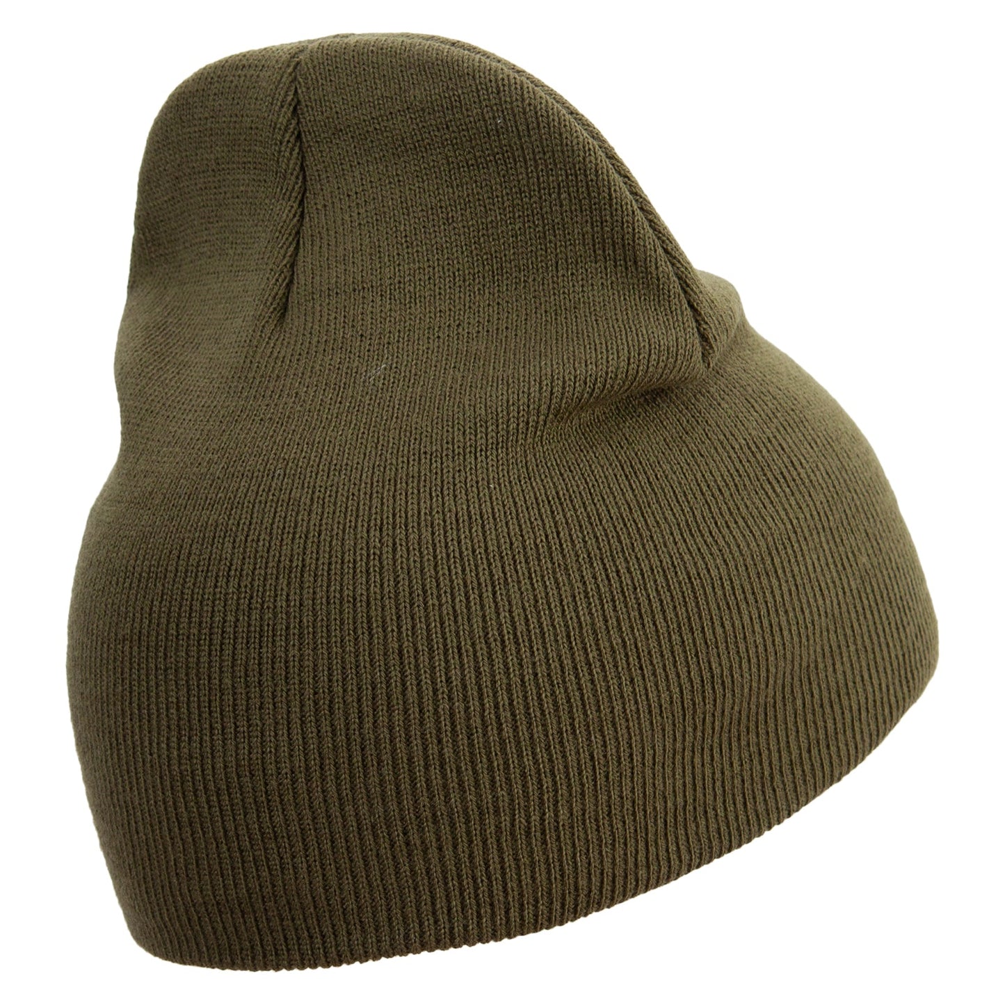 Jacksonville Logo Embroidered 8 inch Acrylic Short Beanie