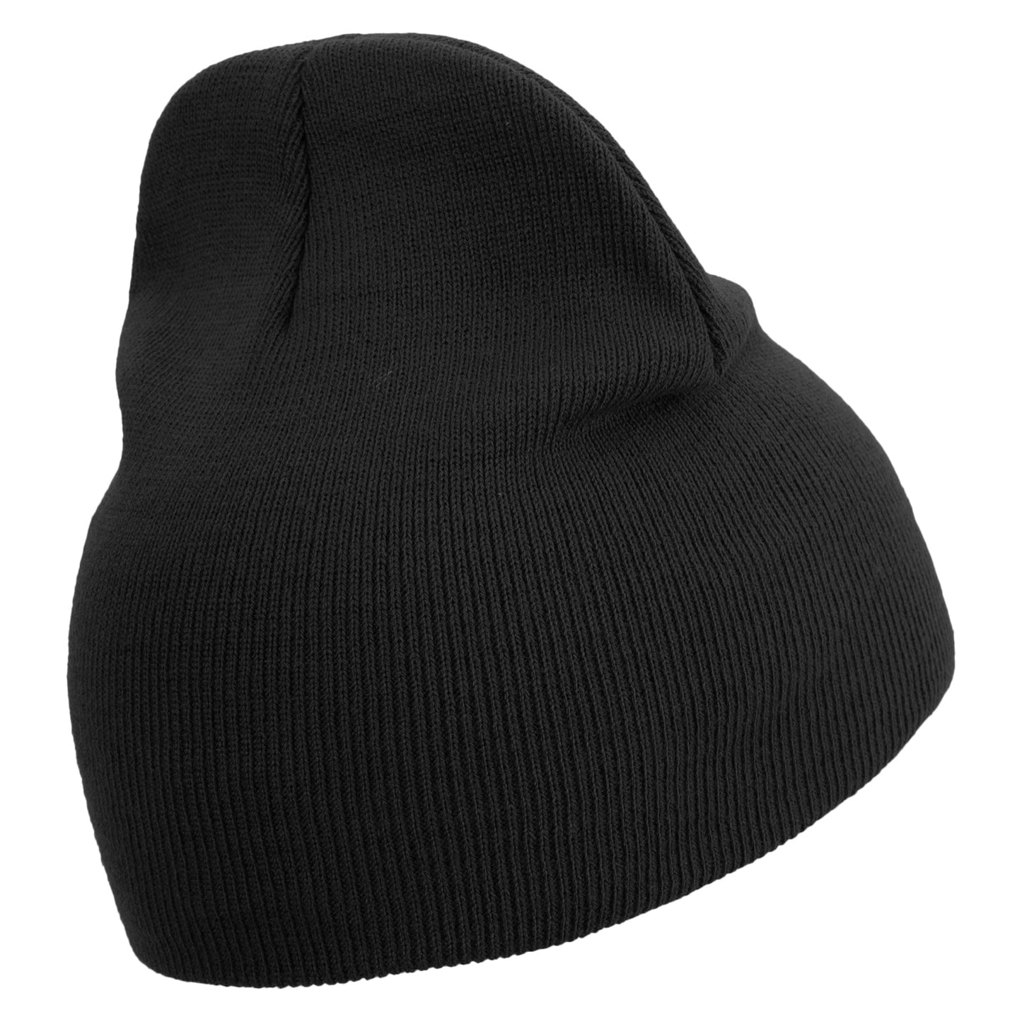 Jacksonville Logo Embroidered 8 inch Acrylic Short Beanie