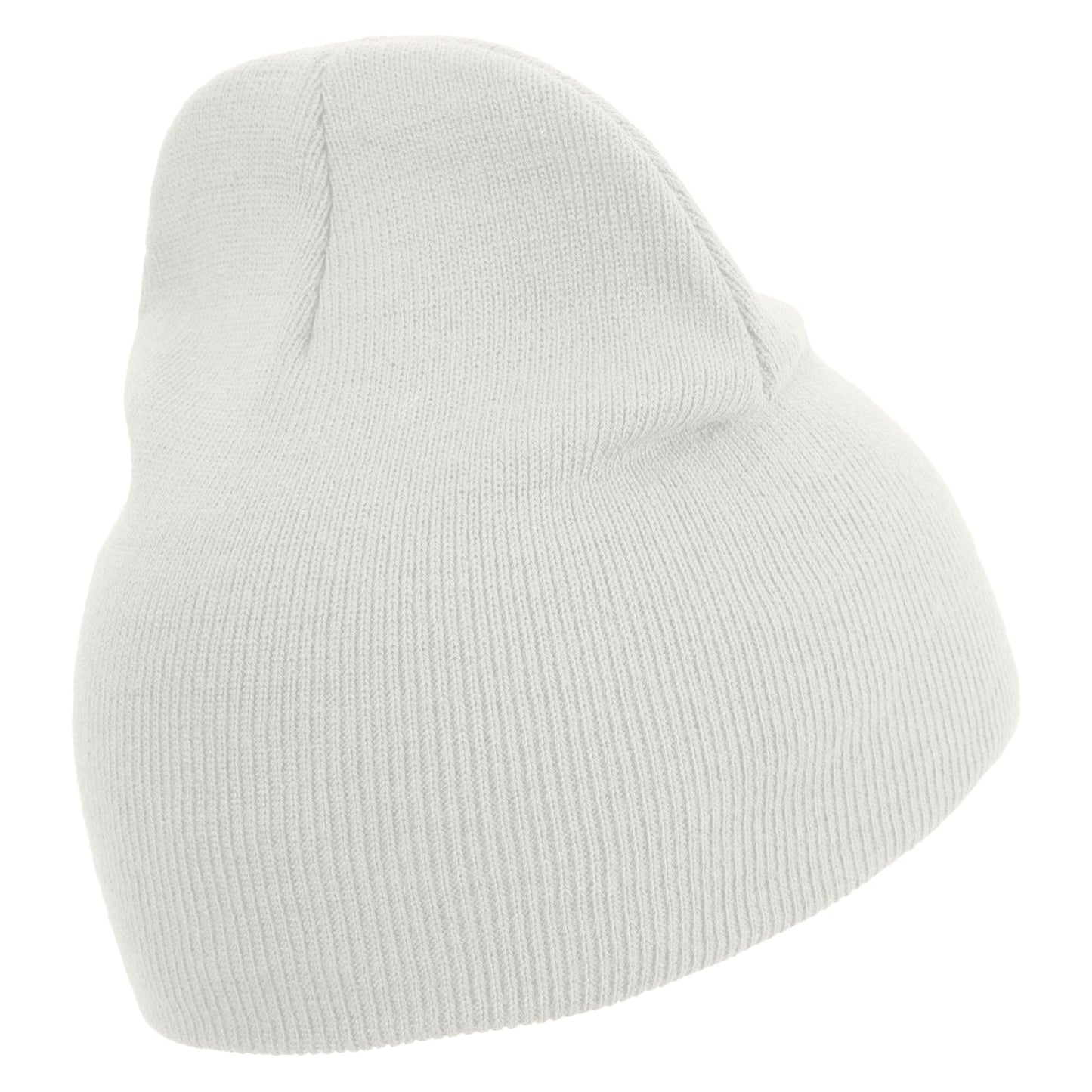 Jacksonville Logo Embroidered 8 inch Acrylic Short Beanie