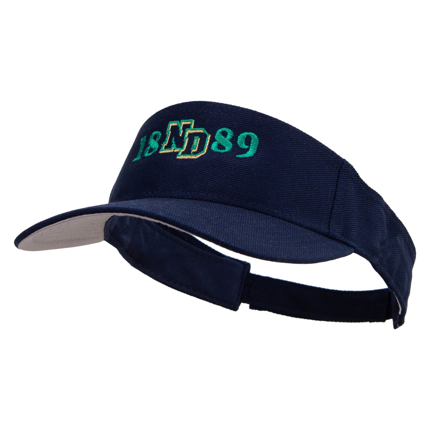 North Dakota Embroidered Cotton Sports Visors