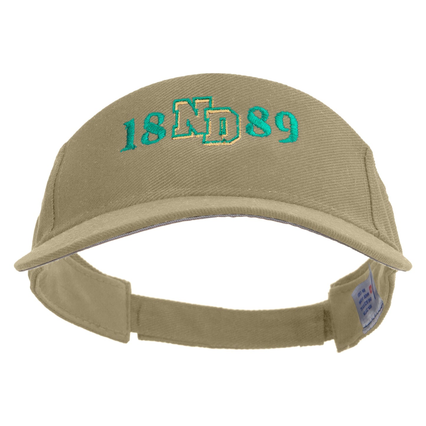 North Dakota Embroidered Cotton Sports Visors