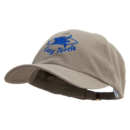 Lazy Turtle Surf Club Embroidered Normal Dyed Washed Caps