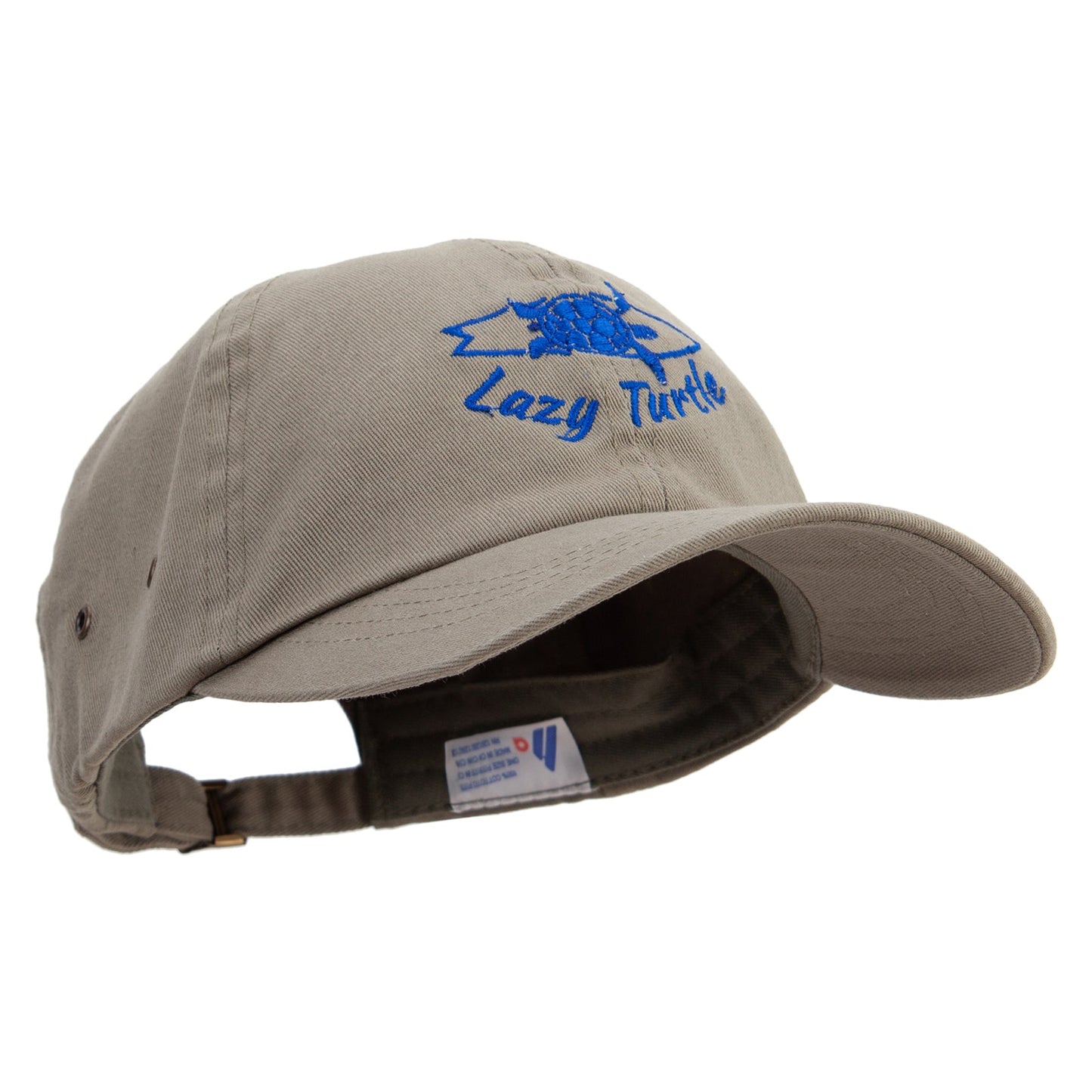 Lazy Turtle Surf Club Embroidered Normal Dyed Washed Caps
