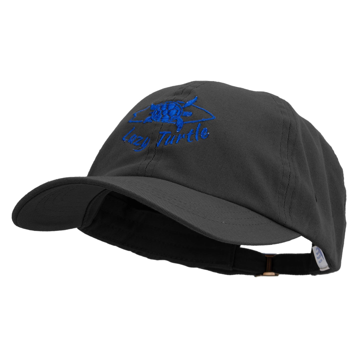 Lazy Turtle Surf Club Embroidered Normal Dyed Washed Caps