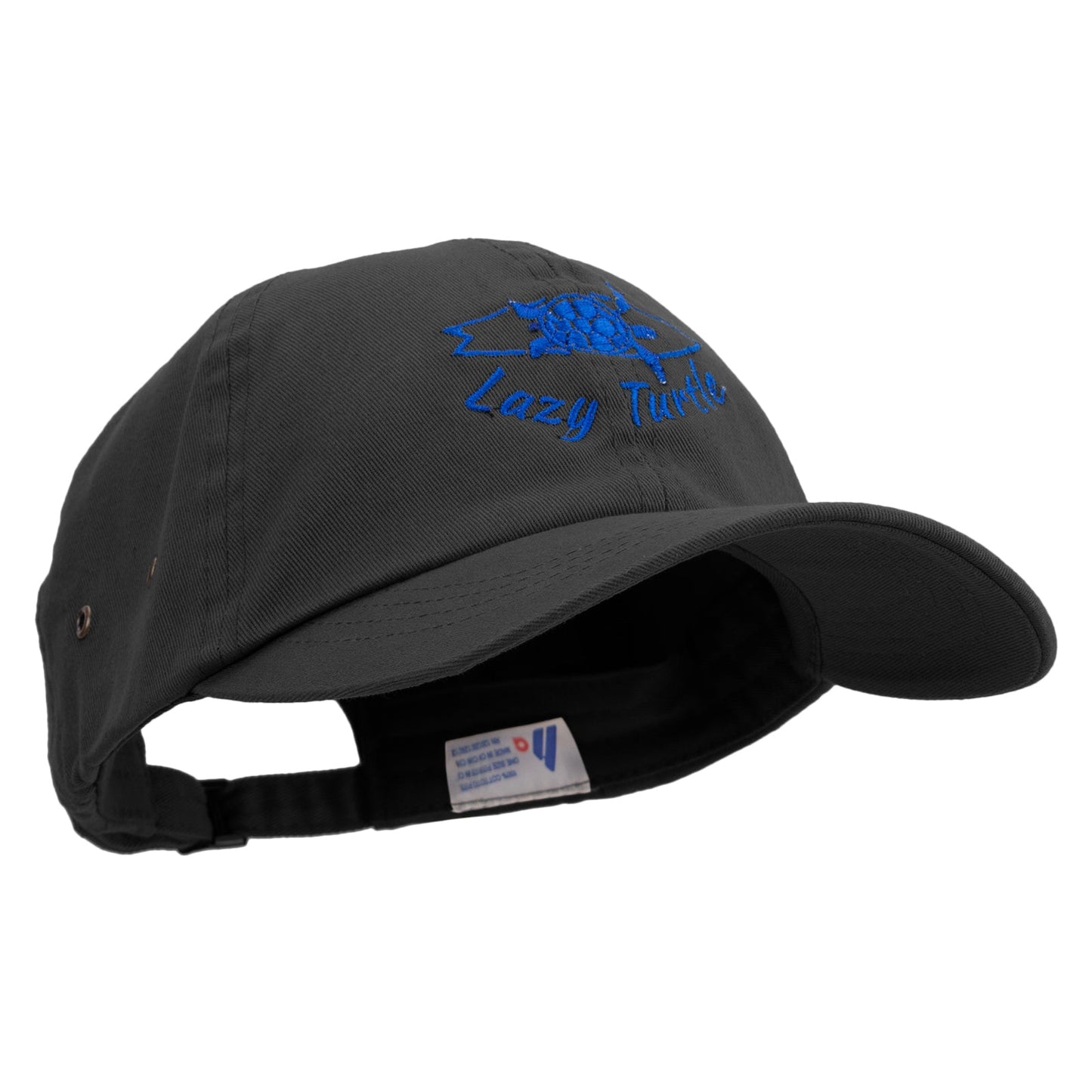 Lazy Turtle Surf Club Embroidered Normal Dyed Washed Caps