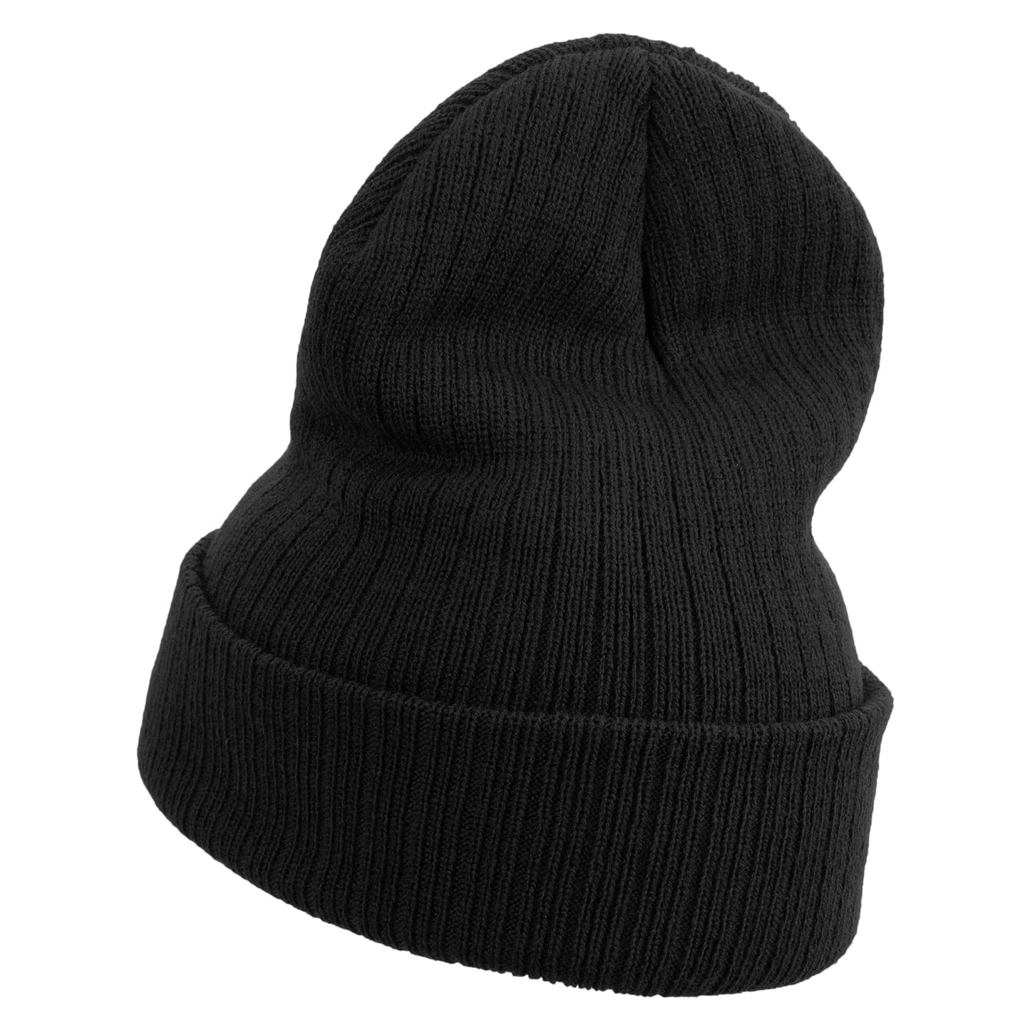 Made in USA Golden Mammoth Logo Embroidered Heavy Ribbed Cuff Beanie
