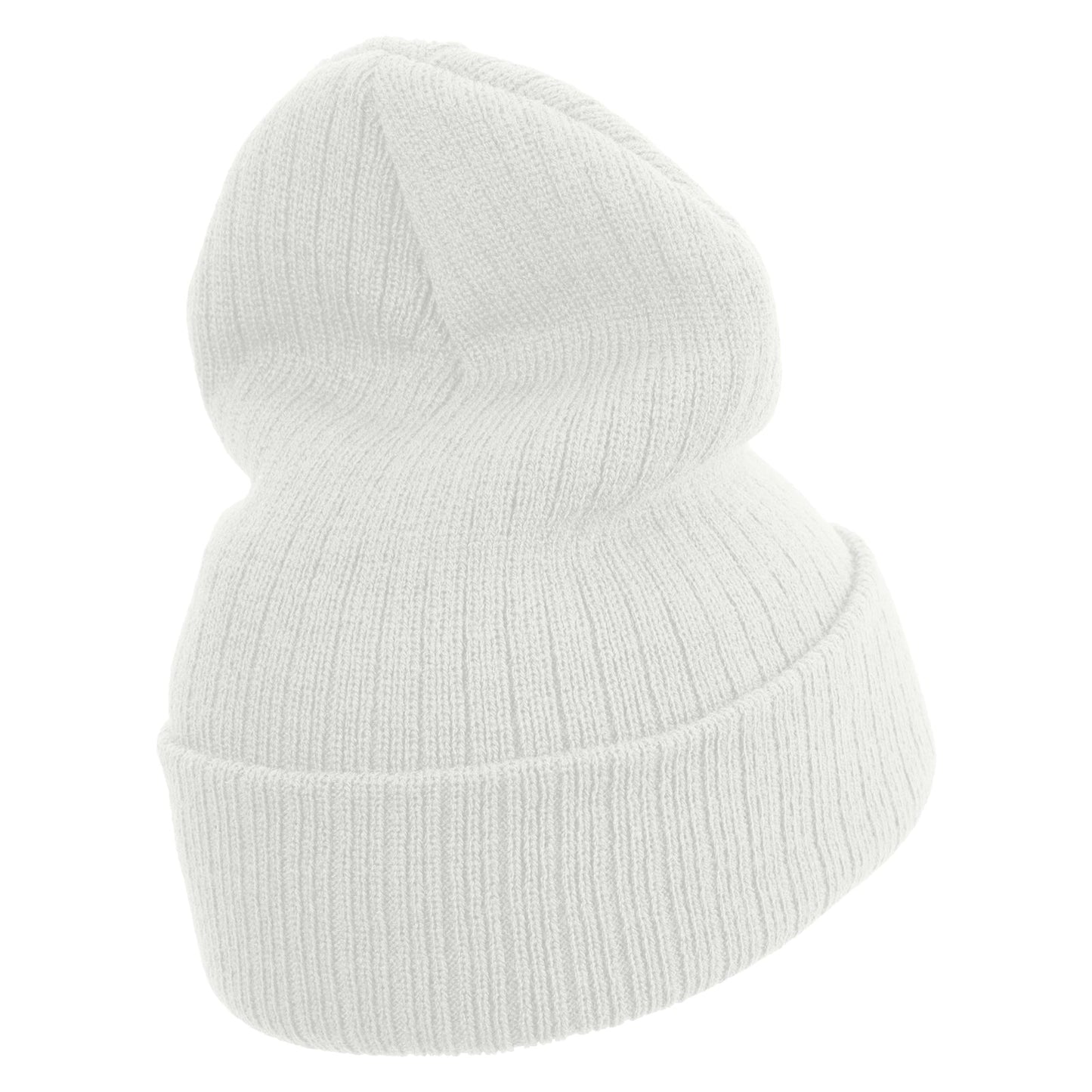 Made in USA Golden Mammoth Logo Embroidered Heavy Ribbed Cuff Beanie