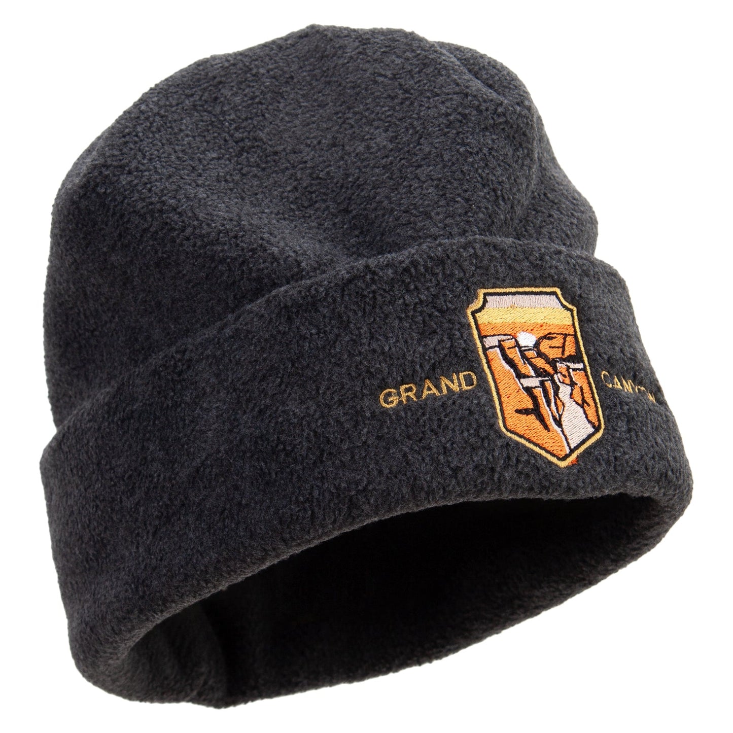 Grand Canyon Landmark Logo Embroidered Big Size Reversible Micro Fleece Cap