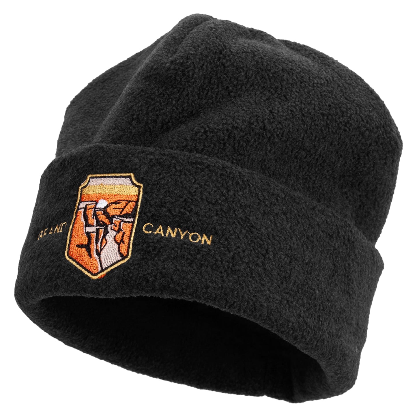 Grand Canyon Landmark Logo Embroidered Big Size Reversible Micro Fleece Cap