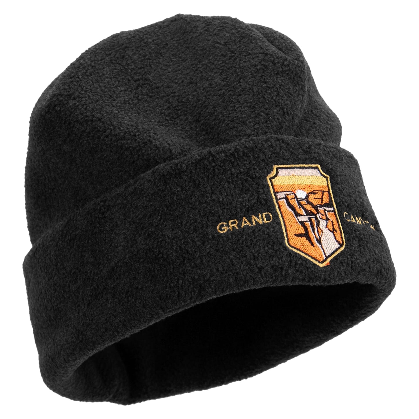 Grand Canyon Landmark Logo Embroidered Big Size Reversible Micro Fleece Cap