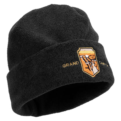Grand Canyon Landmark Logo Embroidered Big Size Reversible Micro Fleece Cap