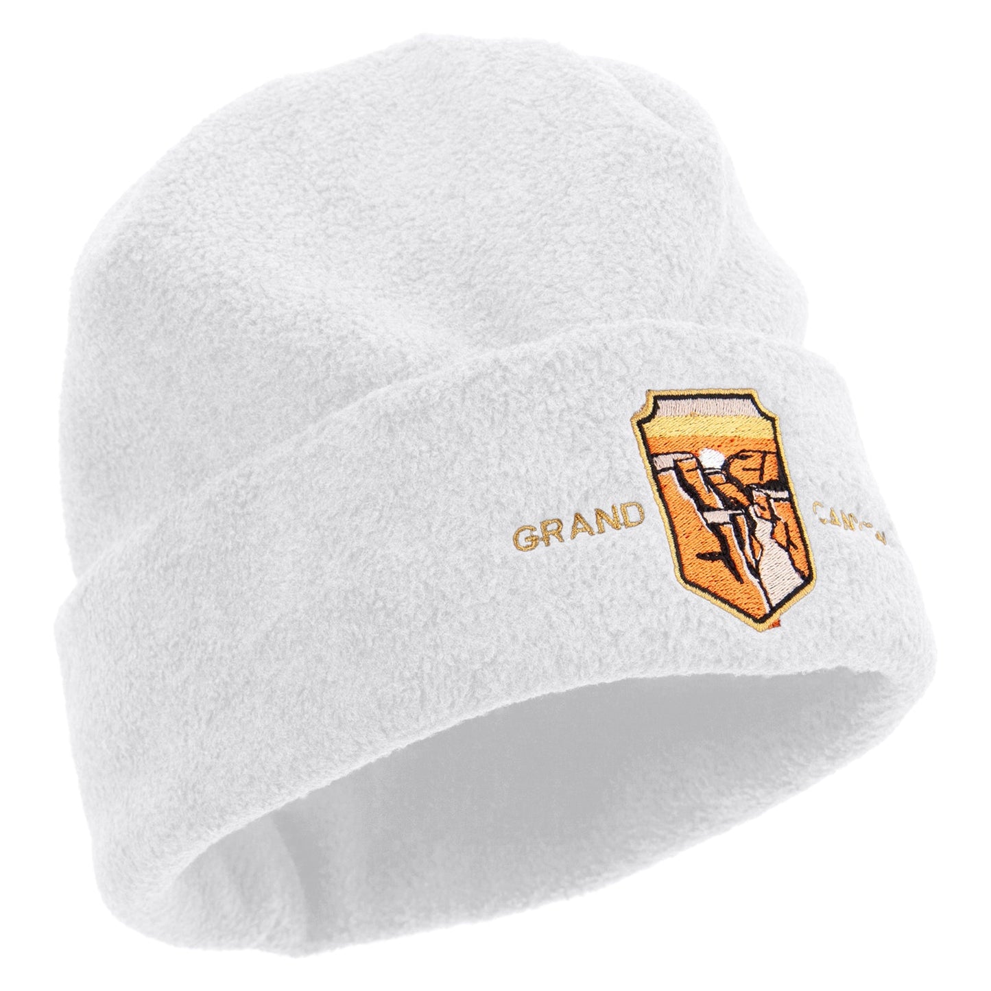Grand Canyon Landmark Logo Embroidered Big Size Reversible Micro Fleece Cap
