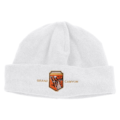 Grand Canyon Landmark Logo Embroidered Big Size Reversible Micro Fleece Cap