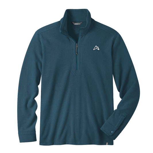 AllTrails × Stio Men's Turpin Fleece Half Zip - Midnight Hour