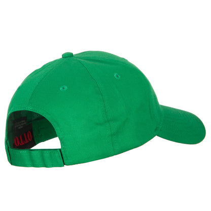 Luck of the Irish Embroidered Solid Cotton Low Profile Cap