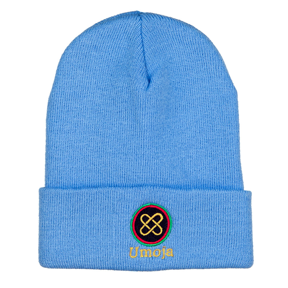 Umoja is Unity Embroidered Knitted Long Beanie