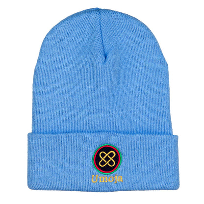 Umoja is Unity Embroidered Knitted Long Beanie