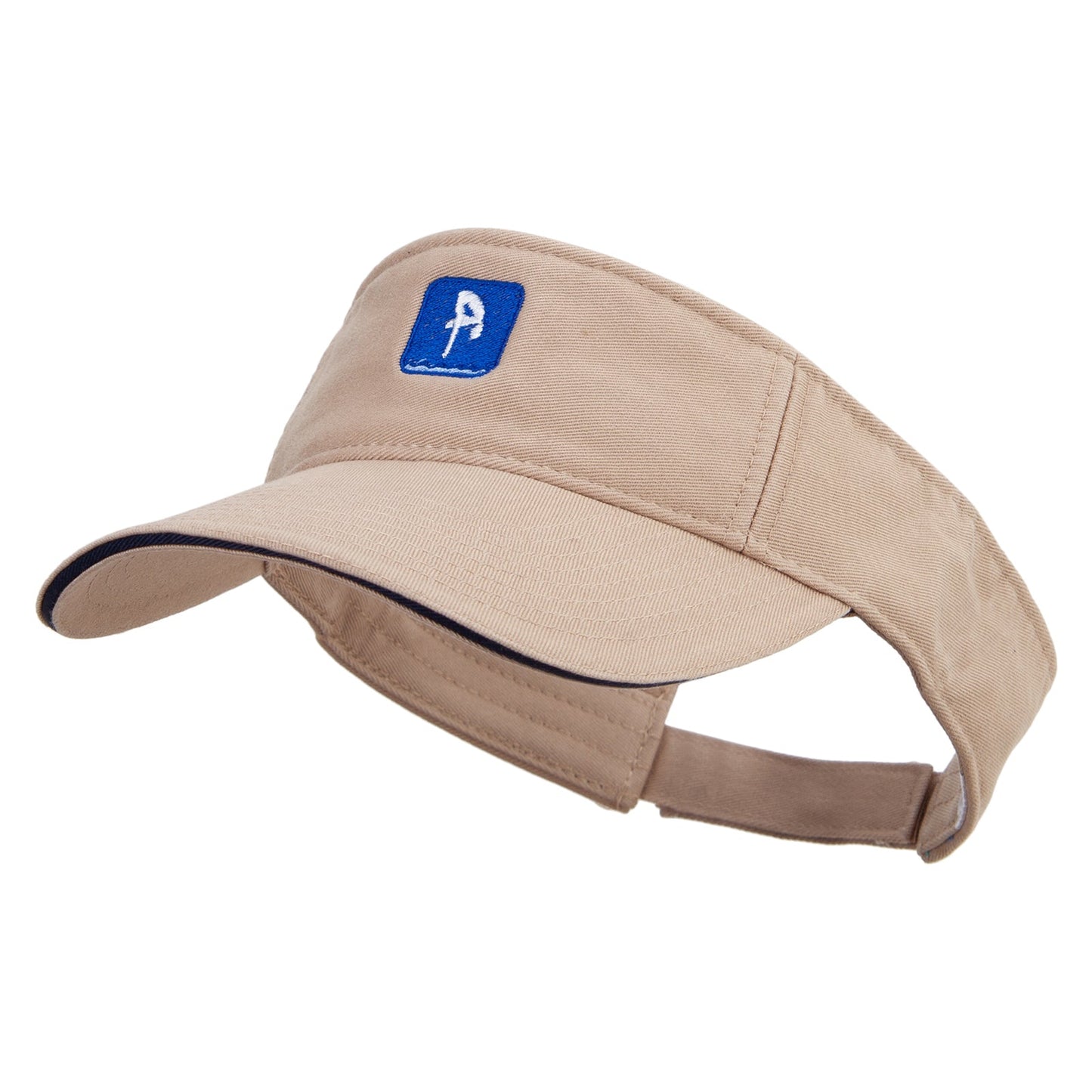 Diver Icon Embroidered Prostyle Cotton Twill Washed Visor