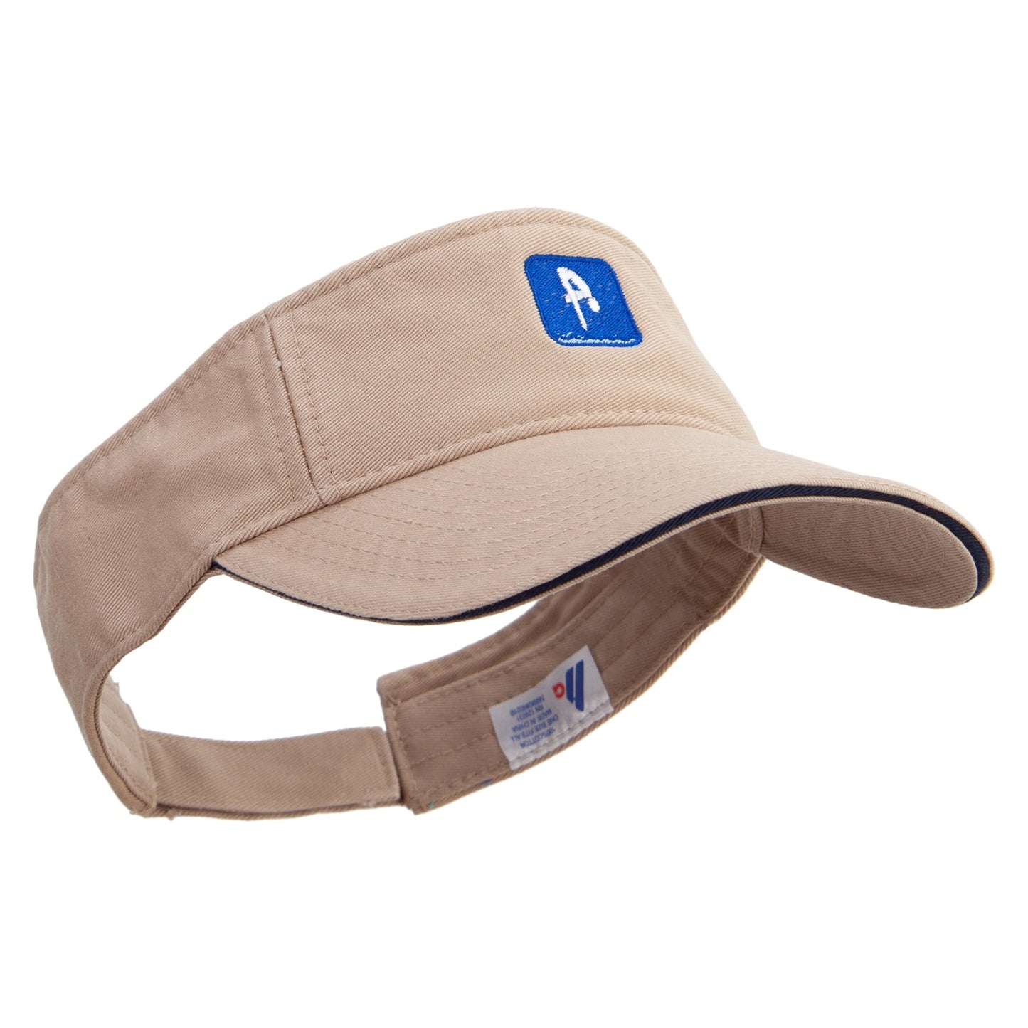Diver Icon Embroidered Prostyle Cotton Twill Washed Visor
