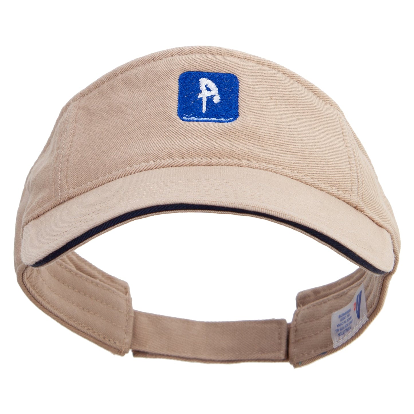 Diver Icon Embroidered Prostyle Cotton Twill Washed Visor