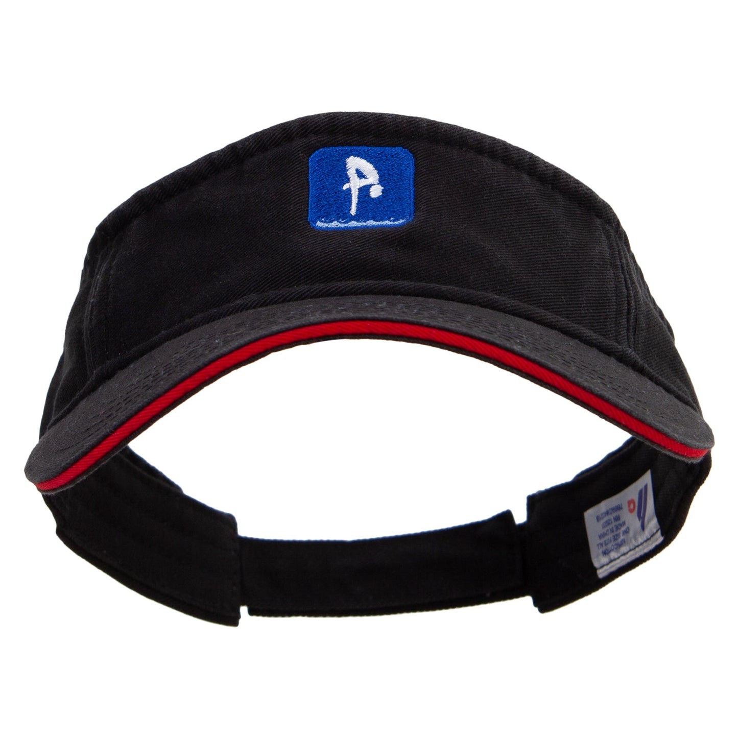 Diver Icon Embroidered Prostyle Cotton Twill Washed Visor